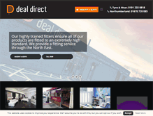 Tablet Screenshot of dealdirectblinds.co.uk